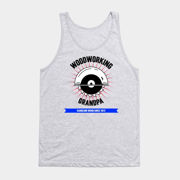 Woodworking Grandpa Tank Top by SoS3D Productions